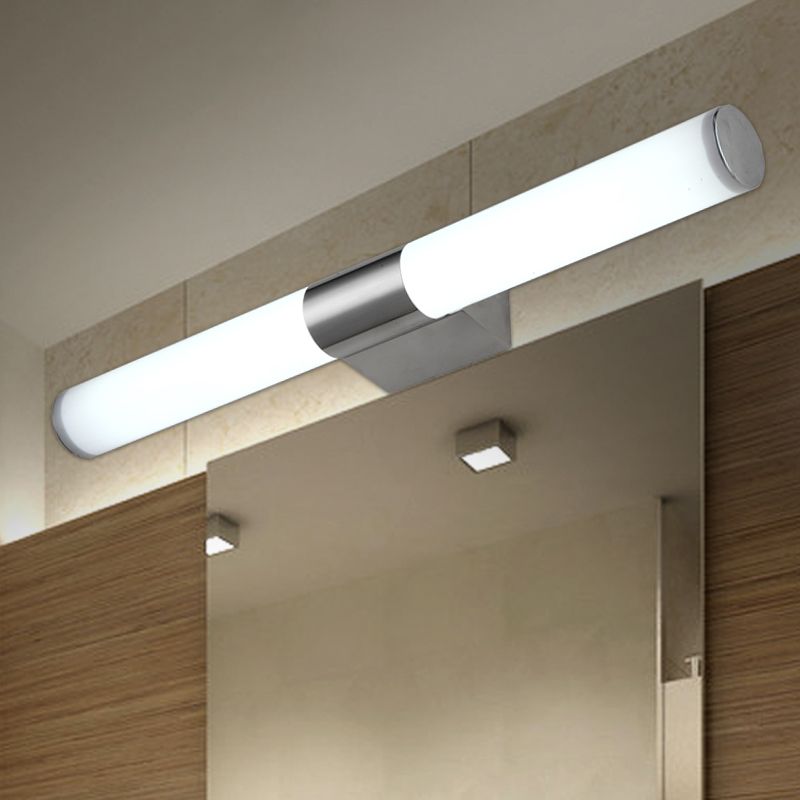 White Wall Vanity Light Creative Minimalist Vanity Strip Light for Bathroom