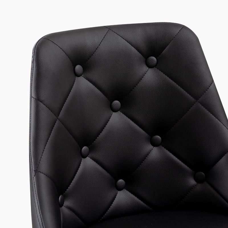 Modern PU Leather Dining Chairs Parsons Chair in Matte Finish for Indoor