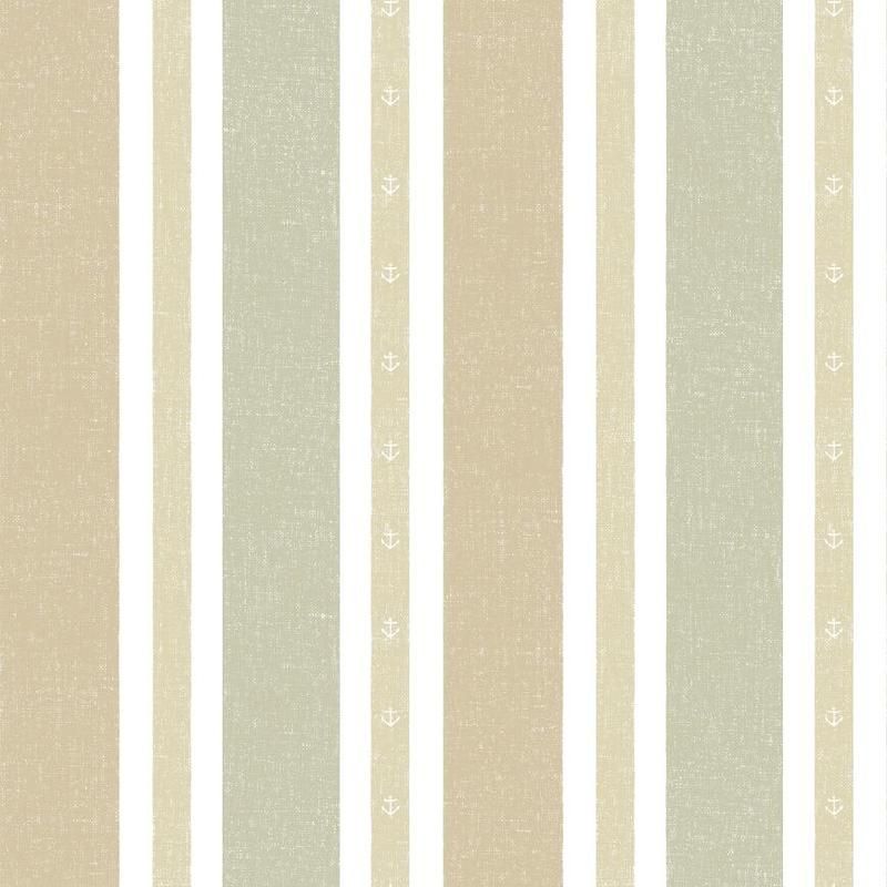 2 Tone Stripe Kids Wallpaper for Bedroom Non-Woven Wall Decoration, 31' L x 20.5" W