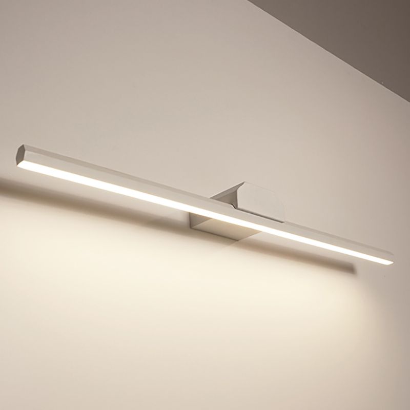 Luz larga de la pared montada en la pared Luces de tocador LED de estilo moderno para el baño