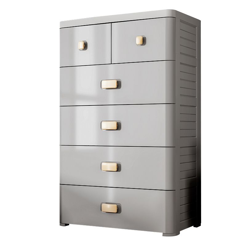 Plastic Bedroom Armoire Contemporary 6-drawer Wardrobe Armoire