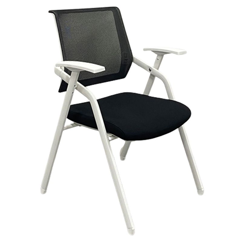 Mid-Back Conference Chair Contemporary Metal Base Guest Chair