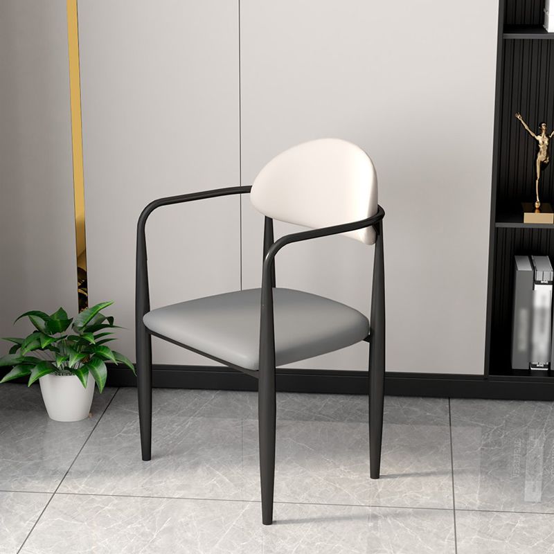 Modern Dining Room Side Chairs Arm Dining Chairs for Kitchen