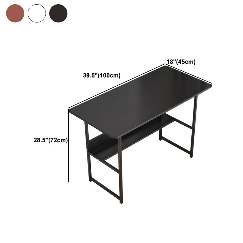 Contemporary Style Writing Desk Rectangular Office Desk for Study Room Office