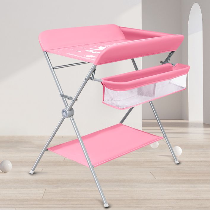 Portable Changing Table Modern Baby Changing Table in Matte Finish