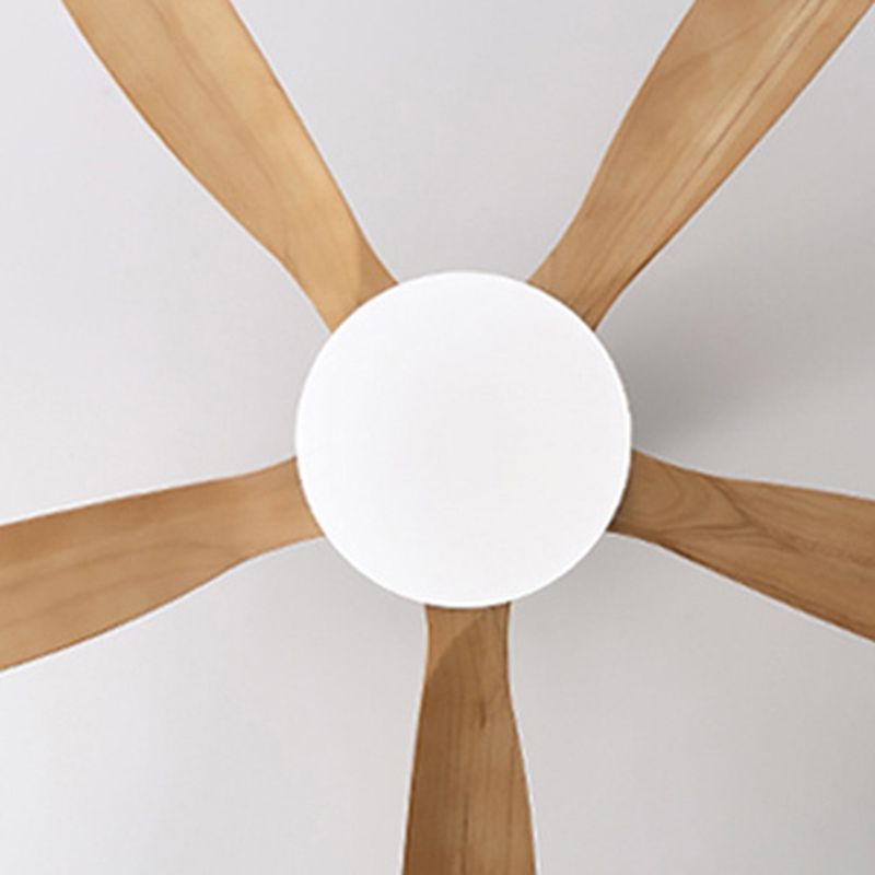 Nordic Ceiling Fan Light Fixture Wooden Ceiling Lamp for Bedroom