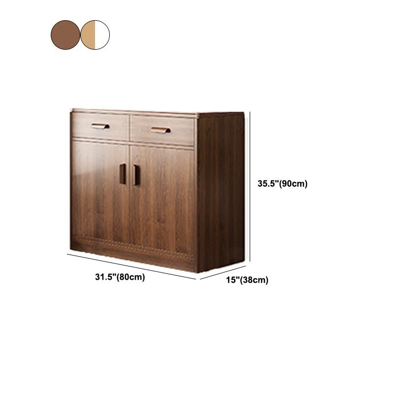 Engineered Wood Sideboard with Drawers Modern Kitchen Buffet Sideboard