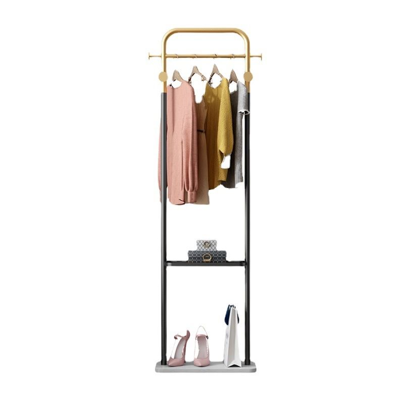 Contemporary Coat Rack Entryway Kit Metal Free No Distressing Standing Hall Tree