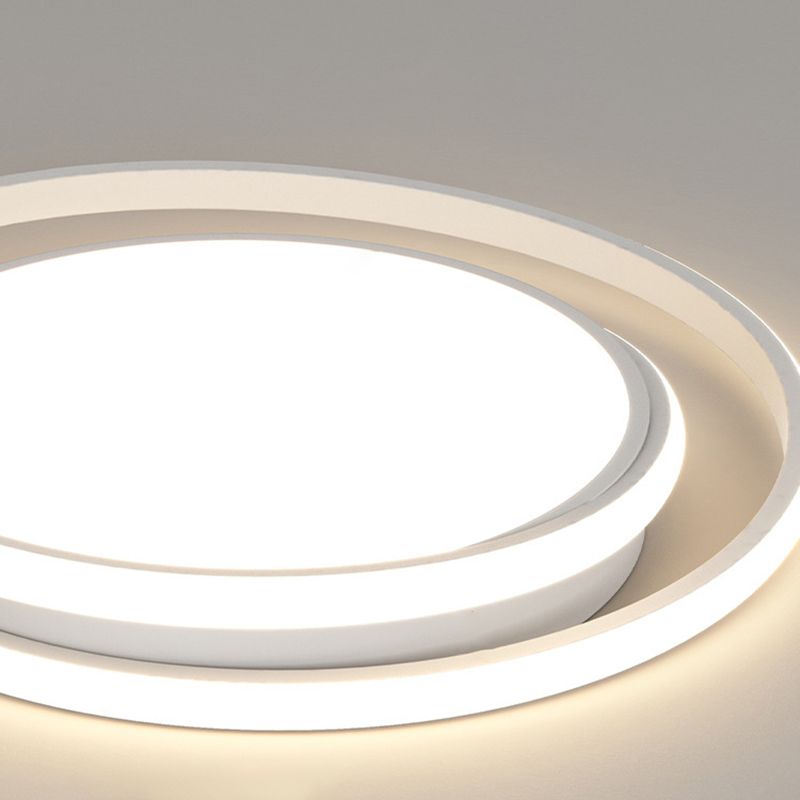 White LED Ceiling Light Modernism Flush Mount Lighting for Home