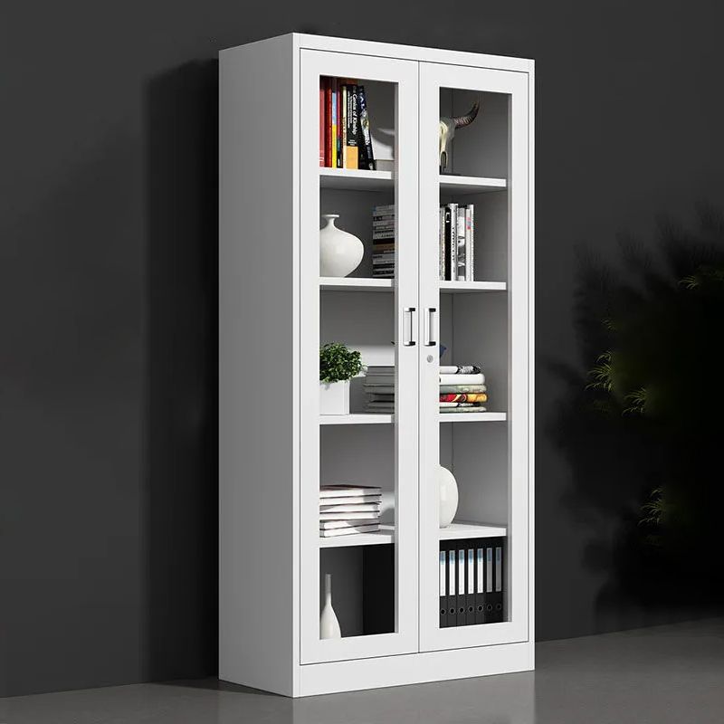 Vertical Filing Cabinet Contemporary Silver File Cabinet with Lock and Storage