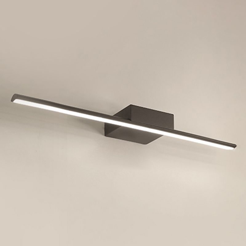 Modern Minimalist Linear Wall Mounted Vanity Lights Aluminum Vanity Wall Light Fixtures for Bathroom