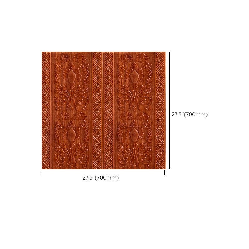 Scratch Resistance 3D Wainscoting Peel and Stick Indoor Wallboard