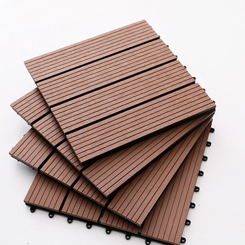 Striped Pattern Decking Tiles Interlocking Tile Kit Outdoor Patio