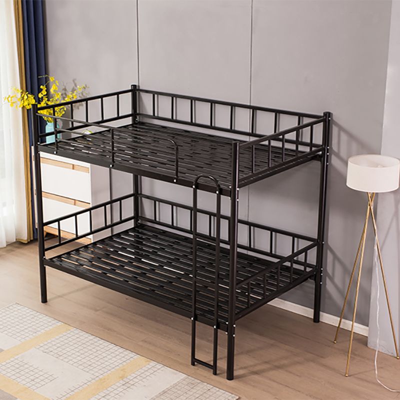 Scandinavian Iron with Guardrail Headboard No Theme Standard Bed