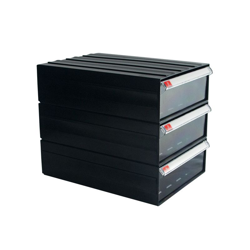 Modern Plastic Cabinet with Drawers File Cabinet for Home or Office