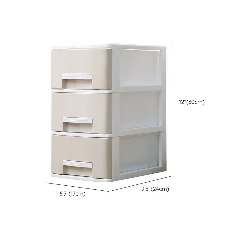 Plastic File Cabinet Vertical File Cabinet with Drawers for Home Office