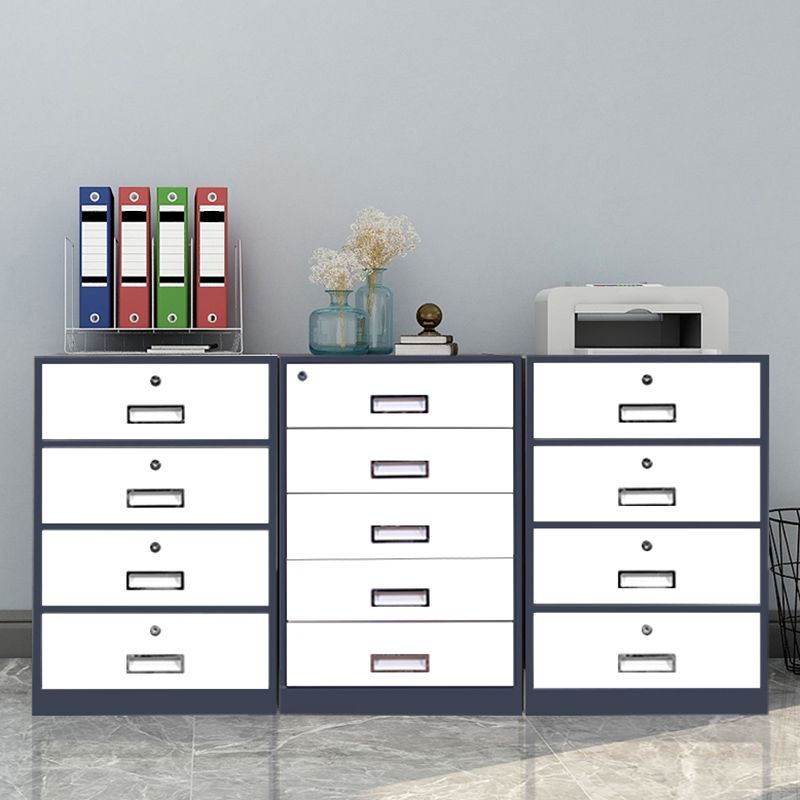 Modern Cabinet Metal Locking Drawers and Storage Vertical File Cabinet