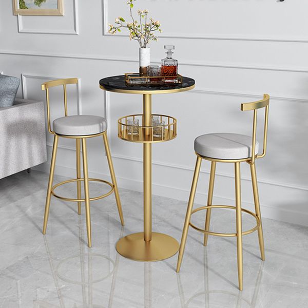 Nordic Artificial Marble Bar Table