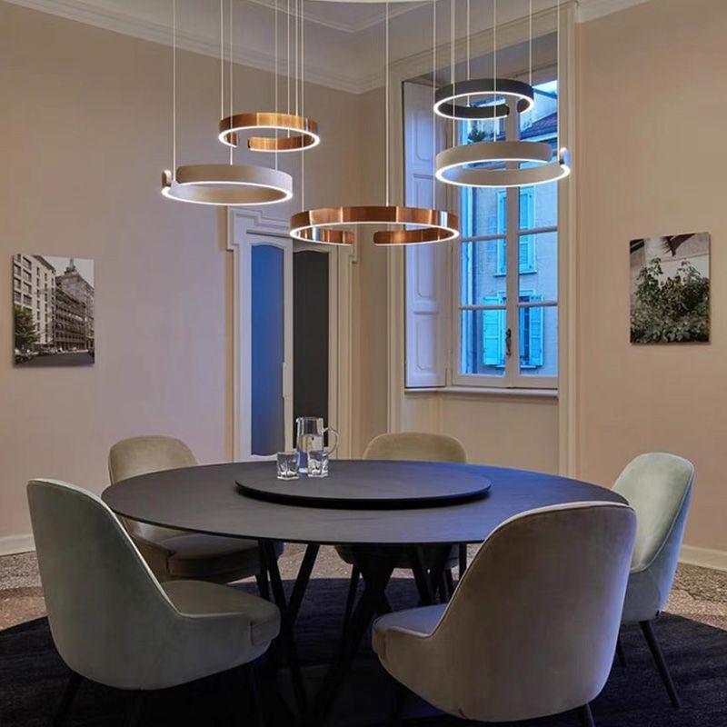 LED Suspension Pendant Light Contemporary Chandelier Light Fixture for Living Room