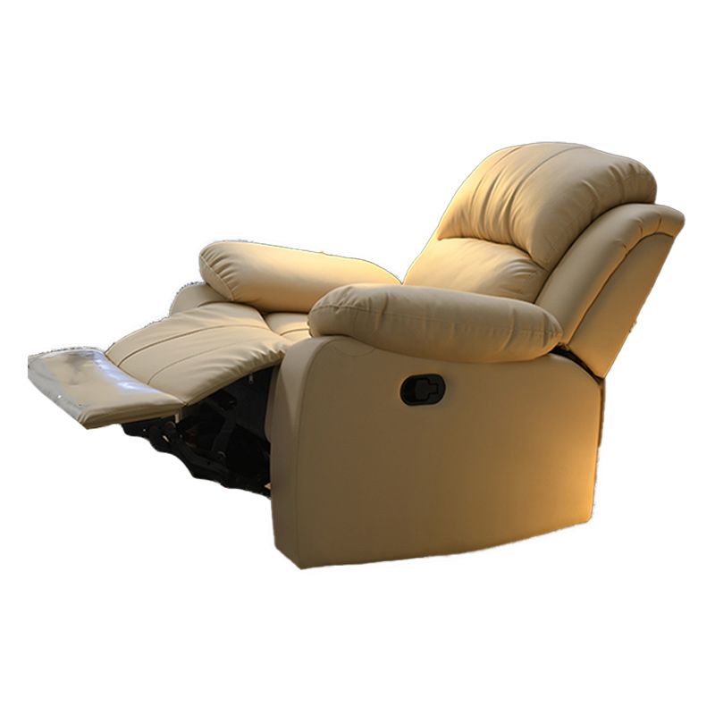 Contemporary Home Theater Recliner Metal Solid Color Indoor No Motion Reclining