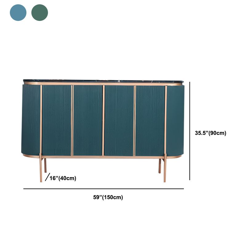 Wood Sideboard Contemporary Style Side Board for Dining Room