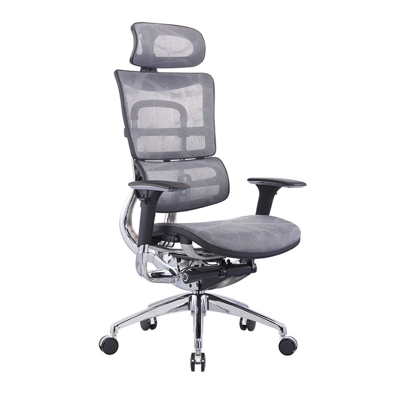 Removable Arms Chair Modern Ergonomic Office Chair with Breathable Back