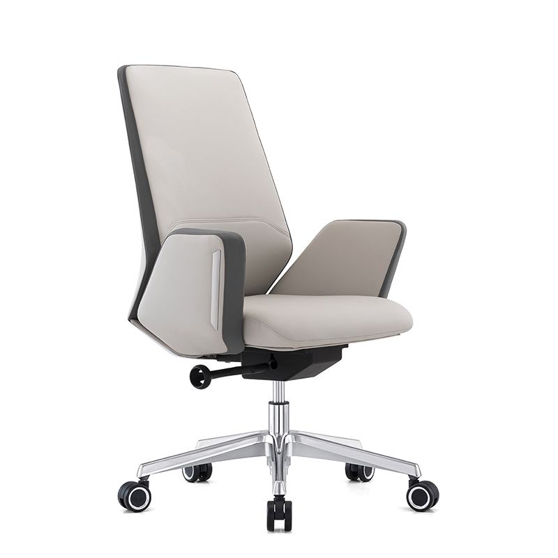 Modern Leather Executive Chair No Arm Managers Chair for Office