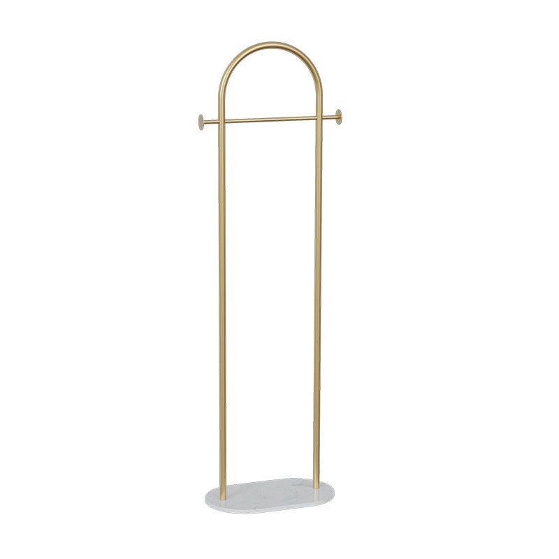 Free Standing Hall Stand Glam Style Metal Hall Stand with Coat Hook