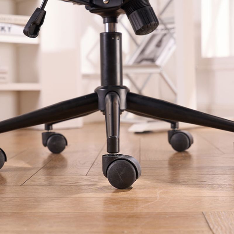 Armless Office Chair No Distressing Ergonomic Modern Desk Chair