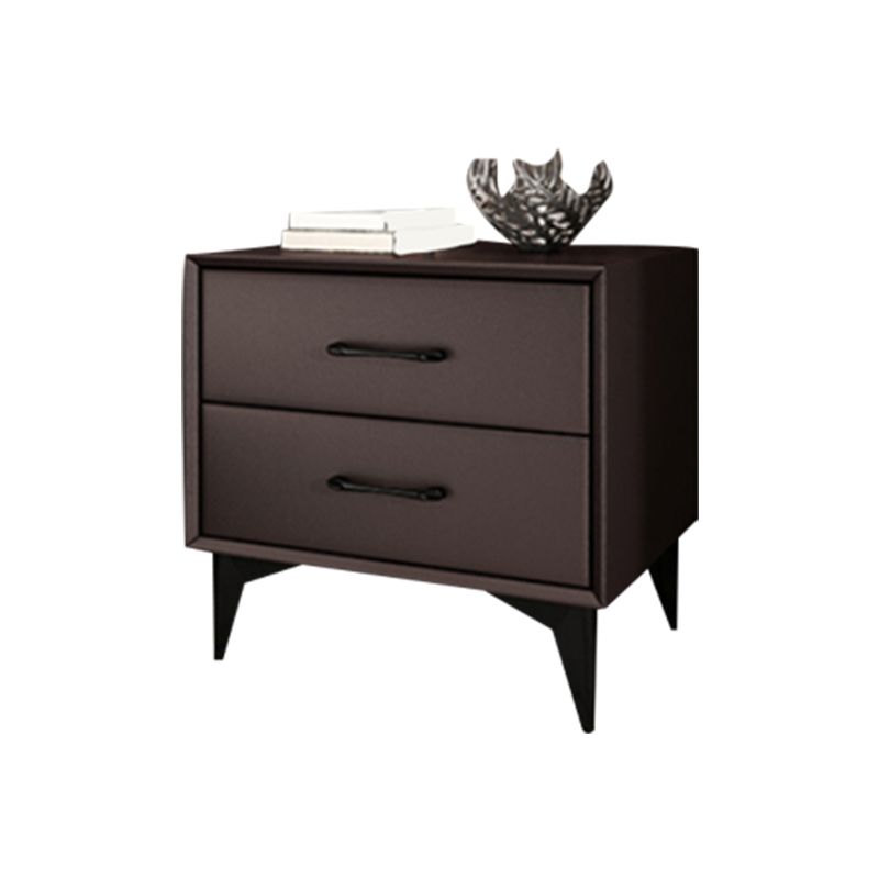 Contemporary Night Table Contemporary Bedside Cabinet with 2 Drawers