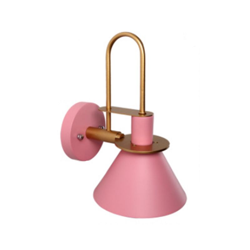 Industrial Colorful Vanity Light Simple Wall Light Sconce for Washroom