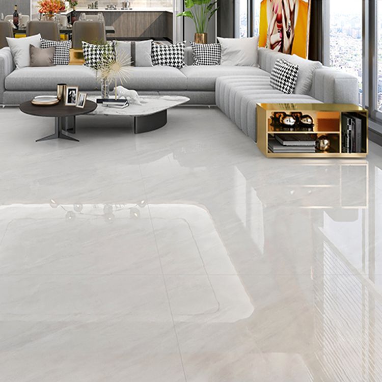 Rectangle Wall & Floor Tile Marble Print Polished Porcelain Floor and Wall Tile