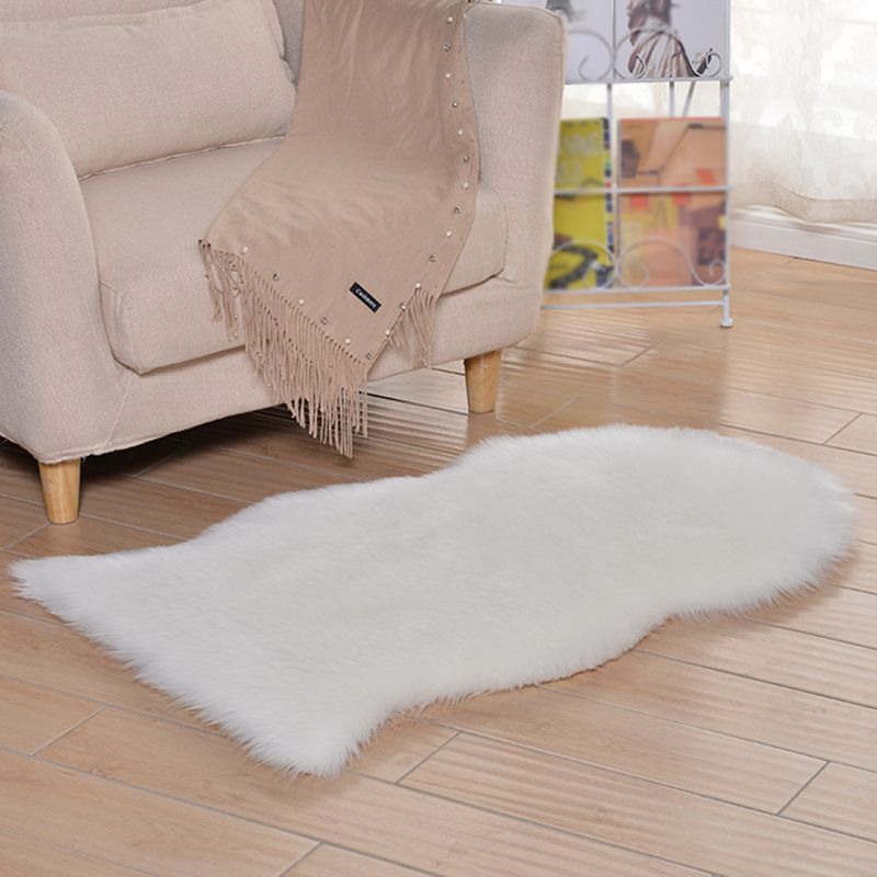 Individuality Shag Rug Novelty Shape Solid Carpet Polypropylene Easy Care Rug for Home Decoration