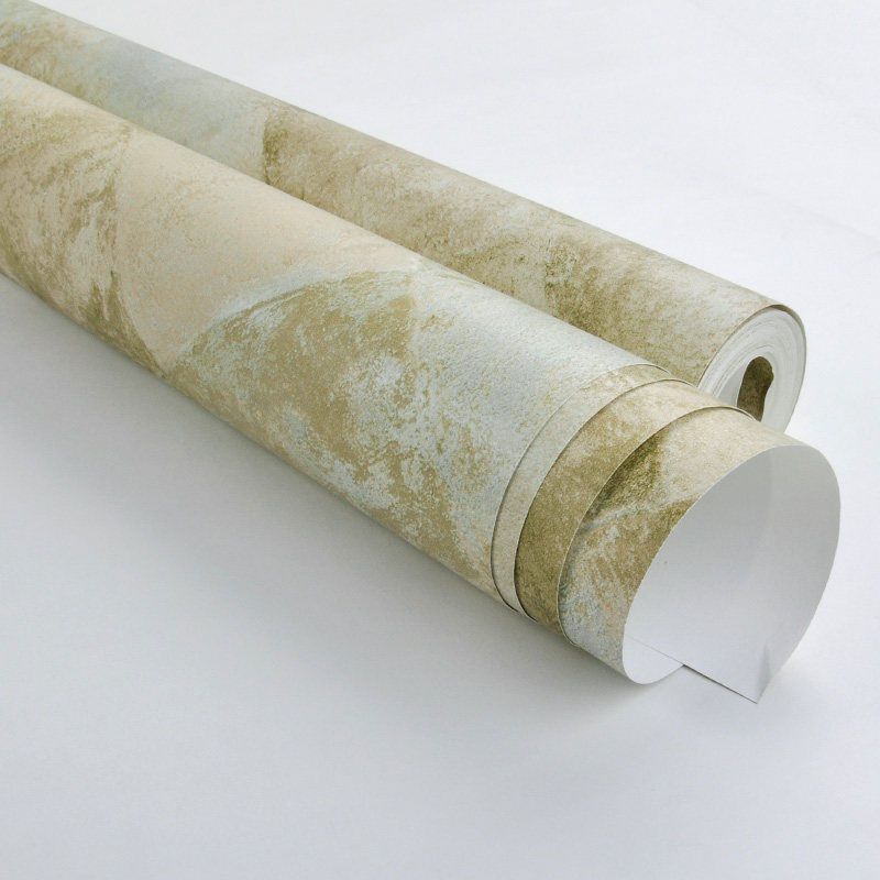 Brick Look Wallpaper Roll in Neutral Color Paper Wall Covering for Home Decoration, 57.1 sq ft.