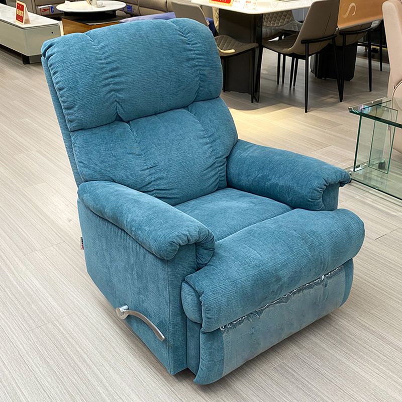 Scandinavian Power-Push Botton Recliner Chair Genuine Velvet Recliner