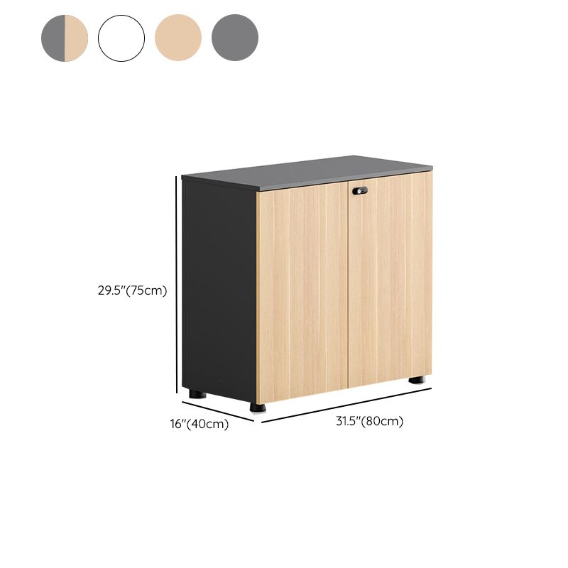 Engineered Wood Filing Cabinet Lateral Contemporary File Cabinet