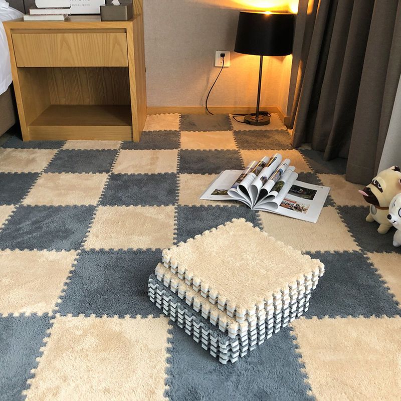 Living Room Carpet Tiles Interlocking Level Loop Square Carpet Tiles