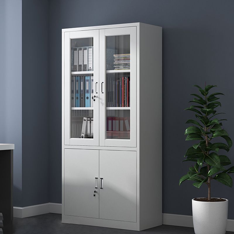 Modern Locking File Cabinet Metal Filing Cabinet with Storage Shelves