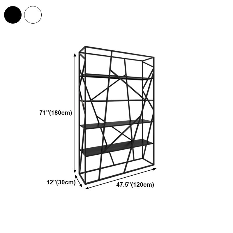 Libreria Etagere in metallo aperto la libreria rettangolare contemporanea
