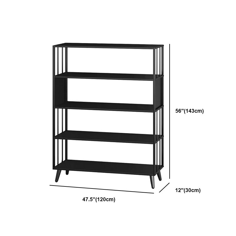 Modern Shelves Metal Bookshelf Etagere Open Shelf Bookcase with Metal Legs