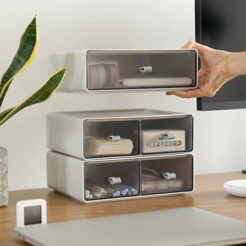 Modern Cabinet Acrylic Drawers Filing Cabinet for Home or Office