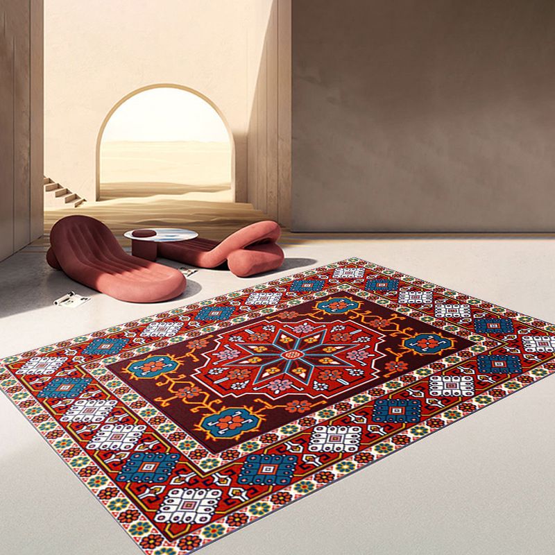 Marocco soggiorno tappeto geometrico tappeto poliestere tappeto resistente alle macchie