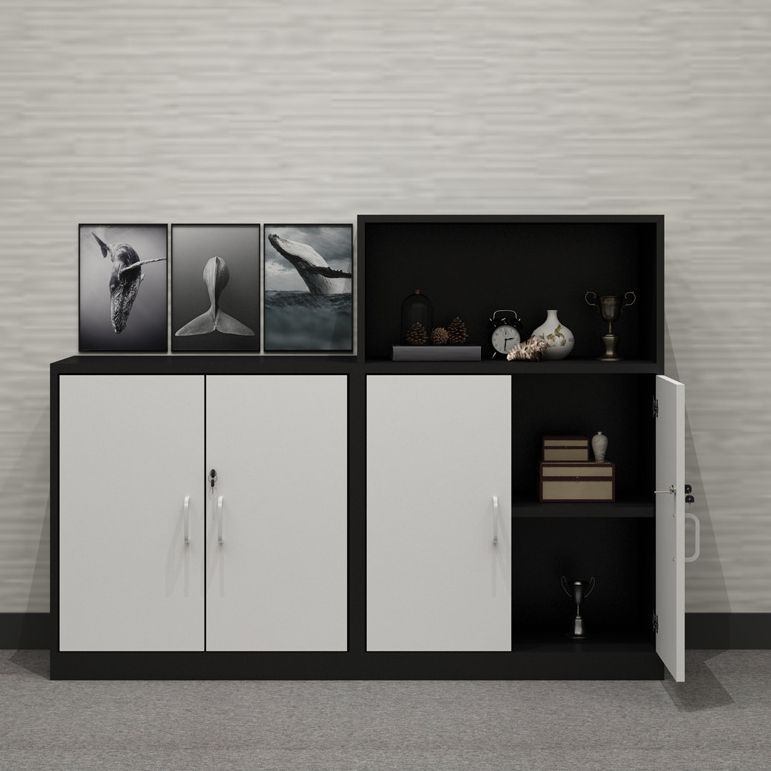 Industrial Vertical File Cabinet Locking Storage Wood File Cabinet for Home Office