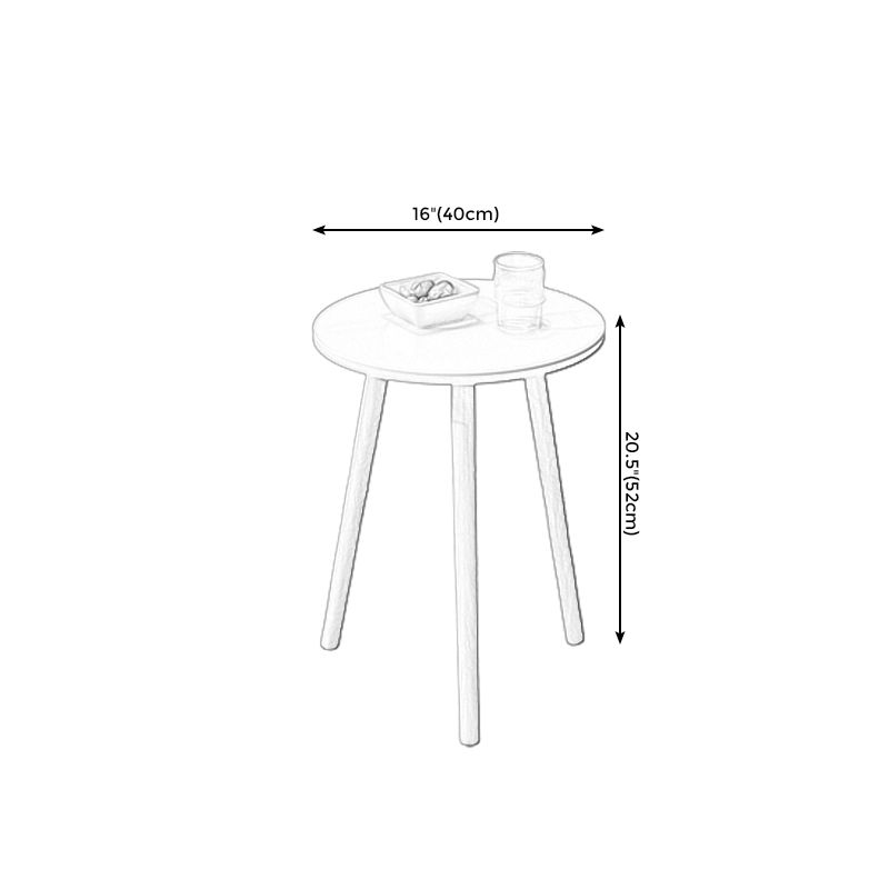 Traditional Style Cocktail Table Artificial Wood White/yellow/natural Color Coffee Table