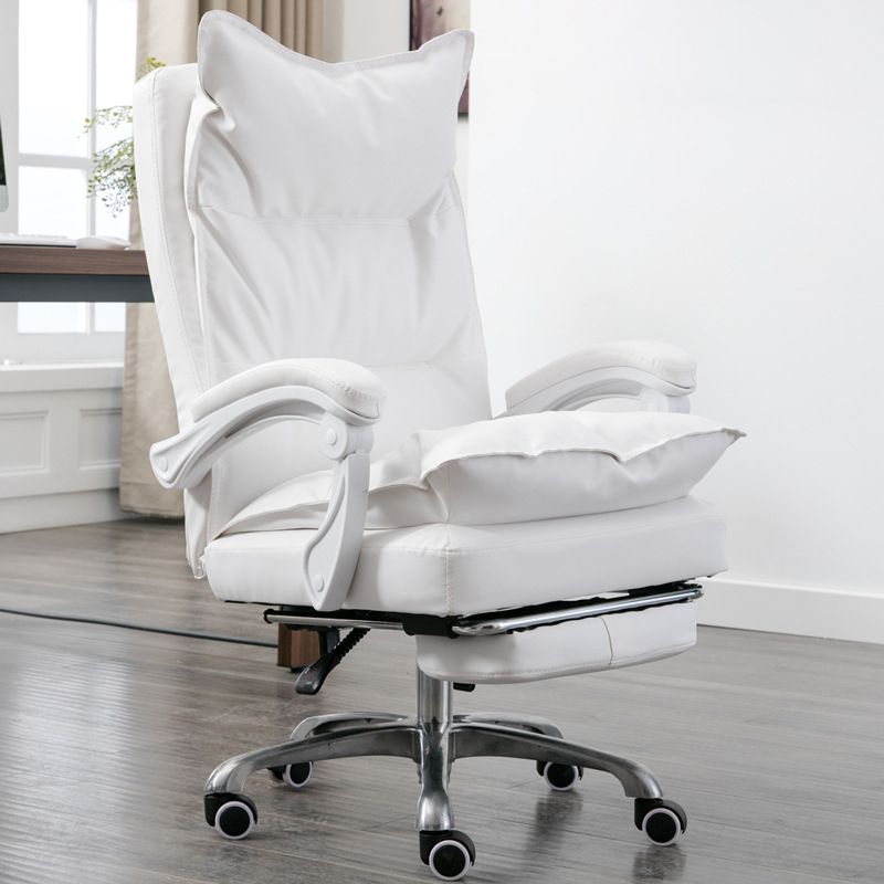 Contemporary Managers Chair Swivel Wheels High Back Executive Ergonomic Chair