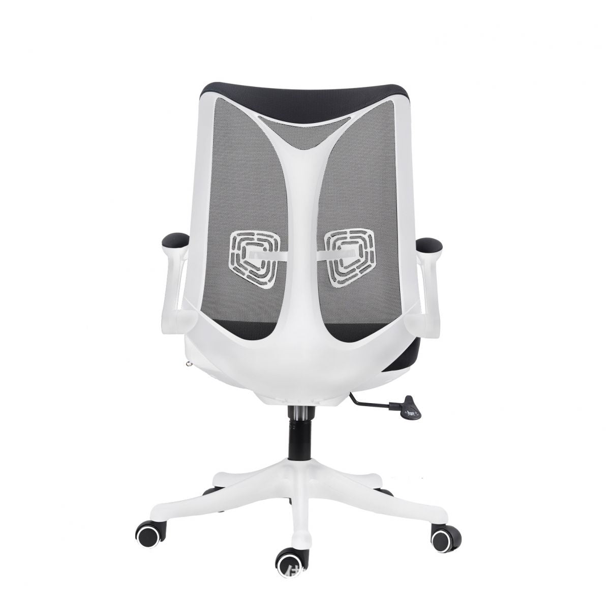 Modern Computer Chair Adjustable Armrest Chair Nylon Mid-back Chair