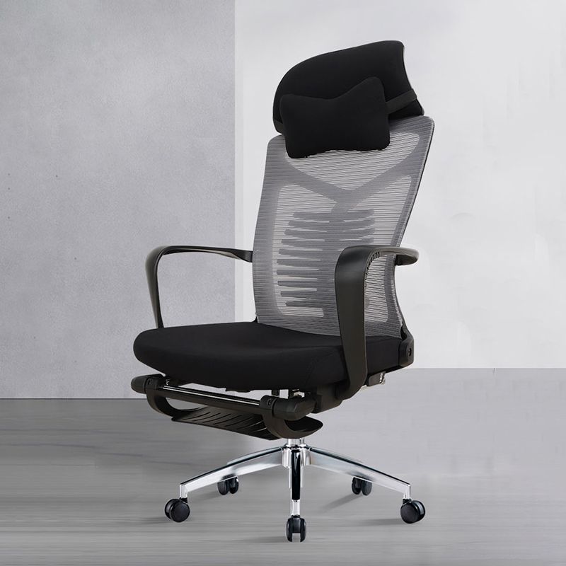 High Back Ergonomic Office Chair Modern Executive Swivel Arm Chair