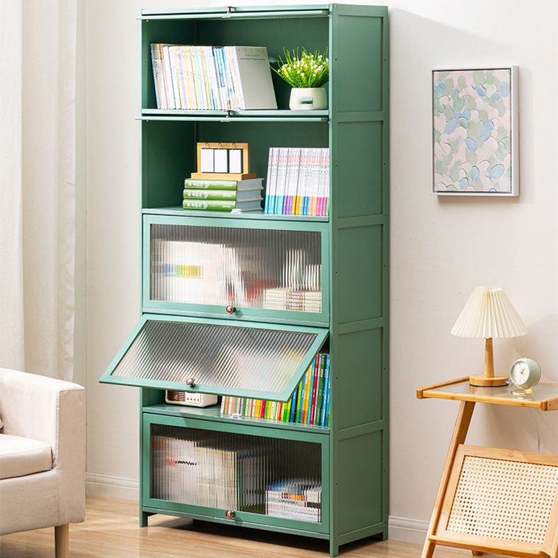 Rectangular Green Cabinet, Modern Standard Accent Cabinet in Green