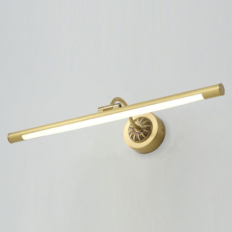 Linear Shade 1-Light Wall Sconce Post-Modern Simple Style Mirror Wall Lighting