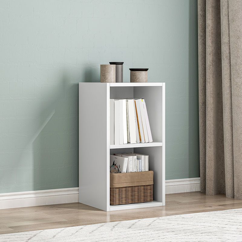 Standard Bookshelf Contemporary Style Closed Back Bookcase for Study Room and Office